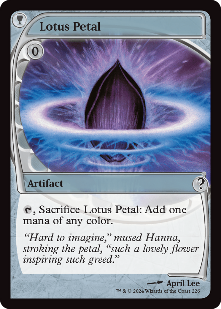 Lotus Petal (Future Sight) [Mystery Booster 2] | Exor Games Bridgewater