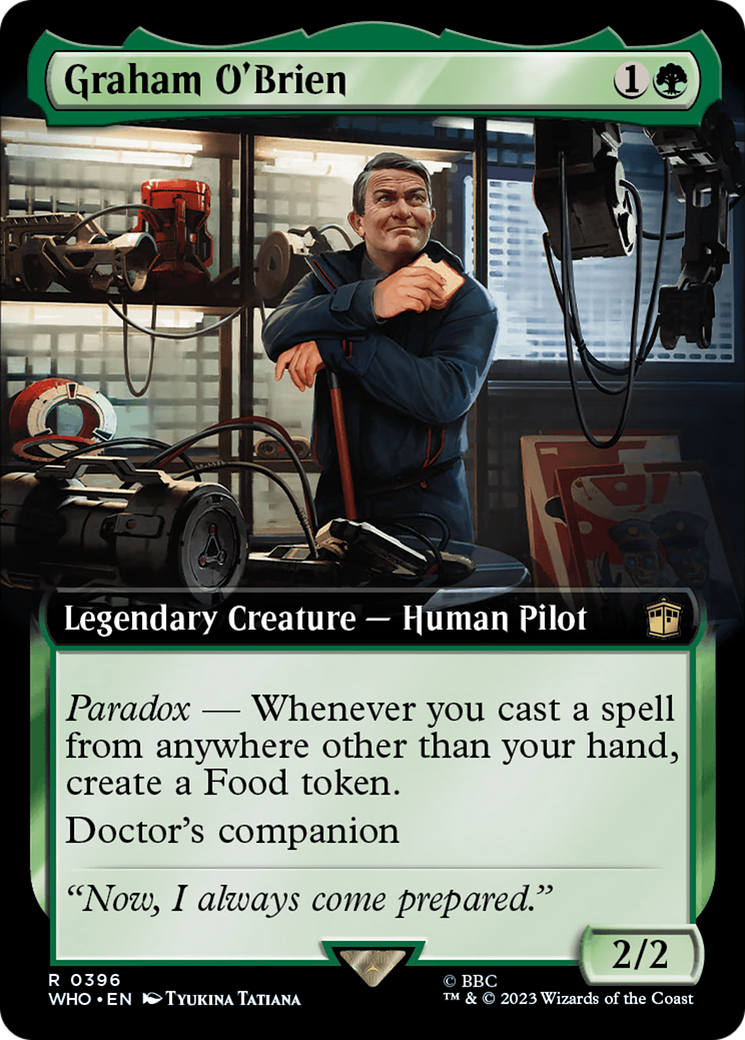 Graham O'Brien (Extended Art) [Doctor Who] | Exor Games Bridgewater