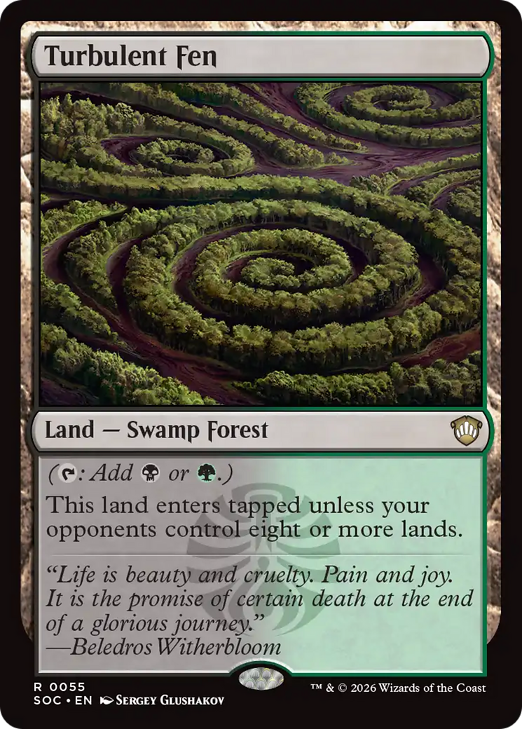 Turbulent Fen [Secrets of Strixhaven Commander] | Exor Games Bridgewater