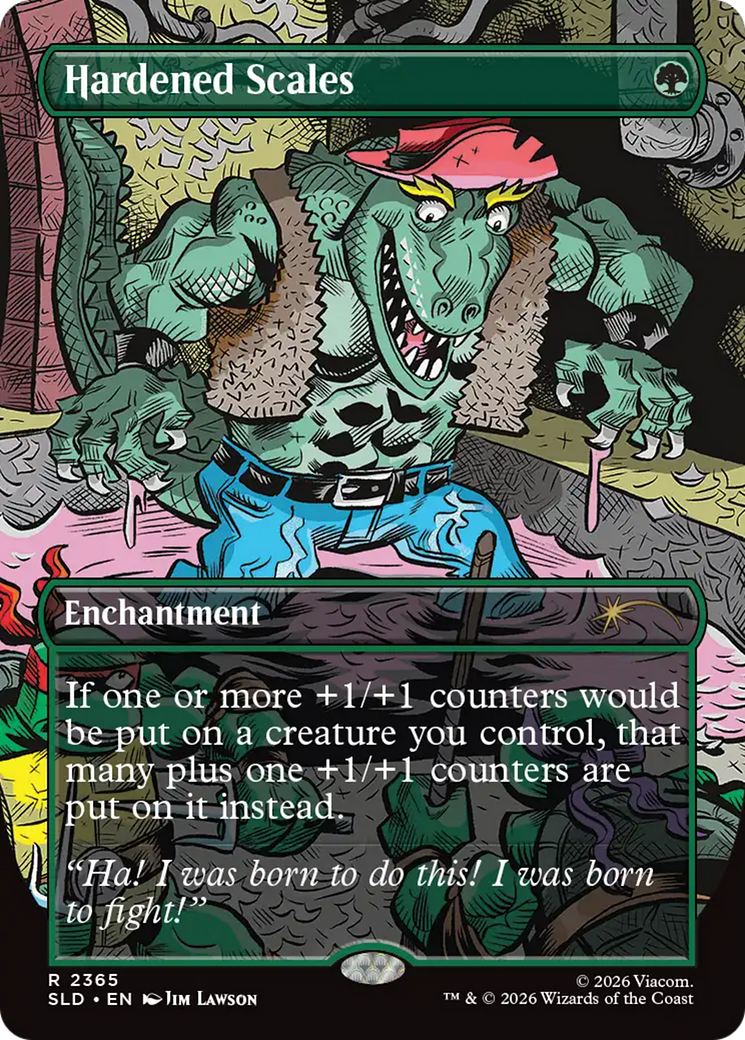 Hardened Scales [Secret Lair Drop Series] | Exor Games Bridgewater