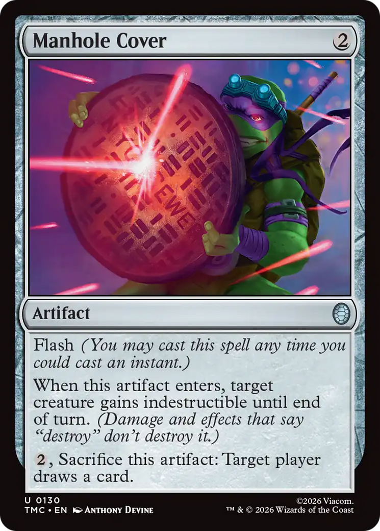 Manhole Cover [Teenage Mutant Ninja Turtles Commander] | Exor Games Bridgewater