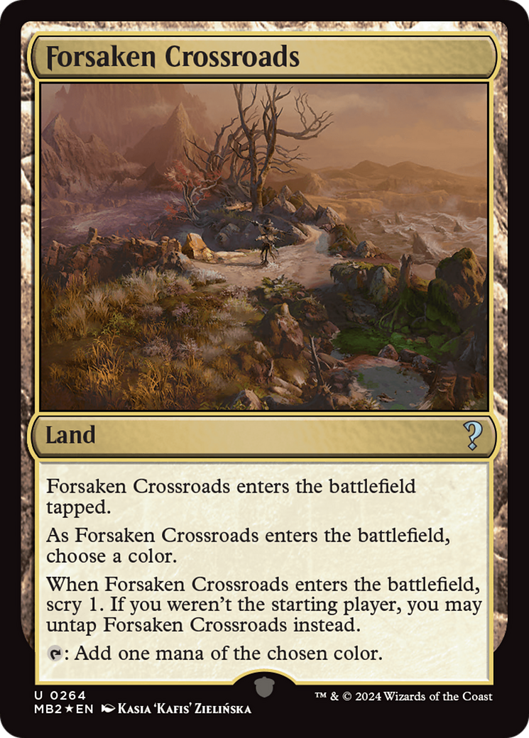 Forsaken Crossroads [Mystery Booster 2] | Exor Games Bridgewater