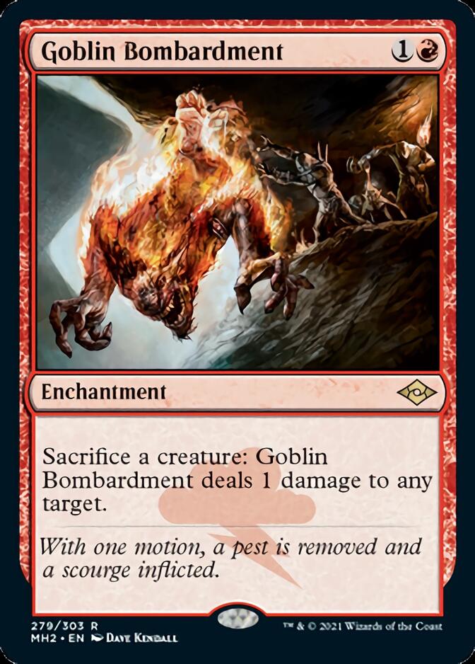 Goblin Bombardment (Foil Etched) [Modern Horizons 2] | Exor Games Bridgewater