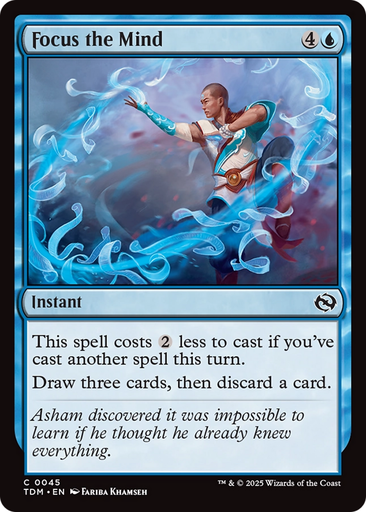 Focus the Mind [Tarkir: Dragonstorm] | Exor Games Bridgewater