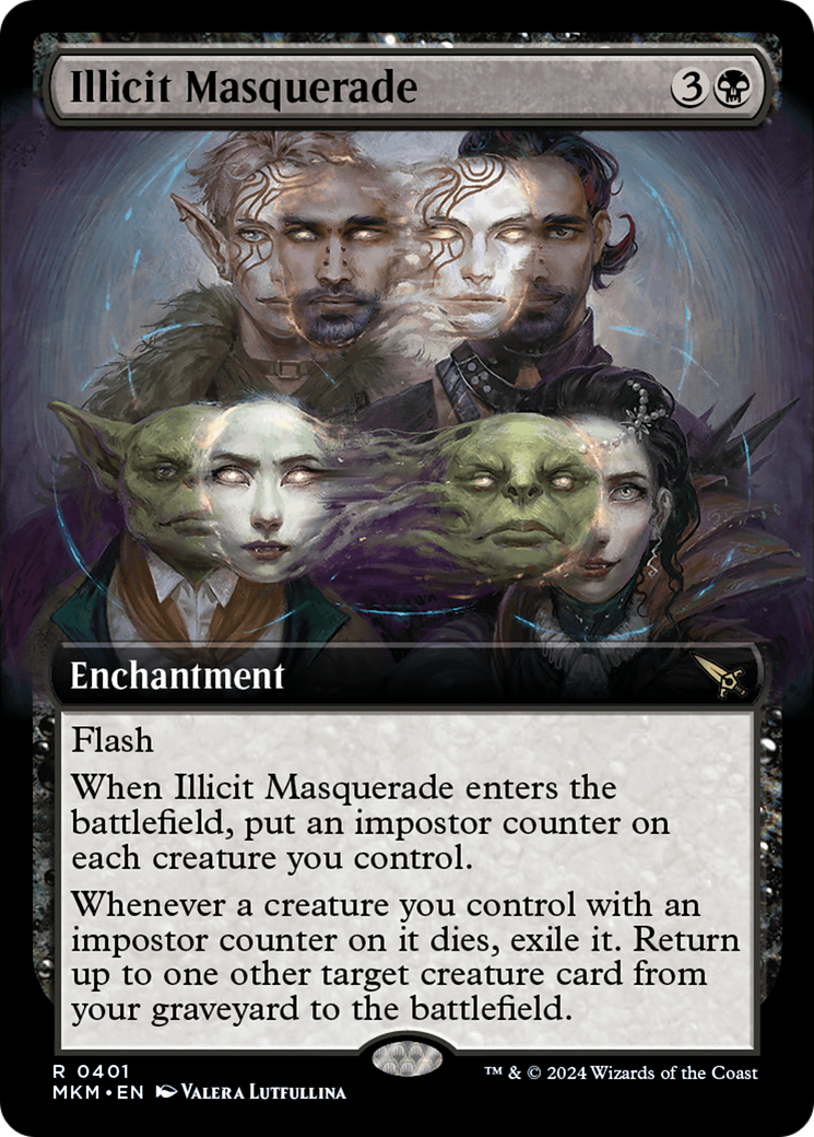 Illicit Masquerade (Extended Art) [Murders at Karlov Manor] | Exor Games Bridgewater