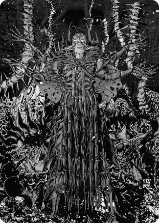 Nissa, Ascended Animist Art Card [Phyrexia: All Will Be One Art Series] | Exor Games Bridgewater