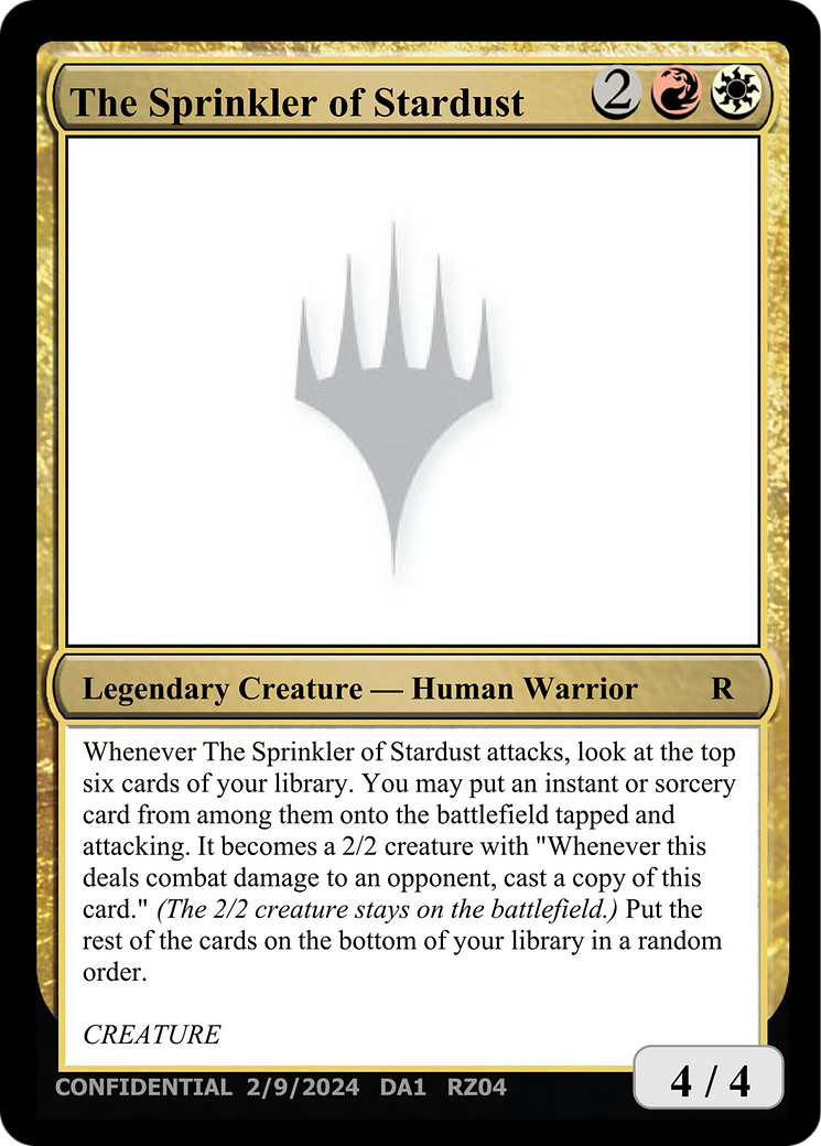 The Sprinkler of Stardust [Unknown Event] | Exor Games Bridgewater