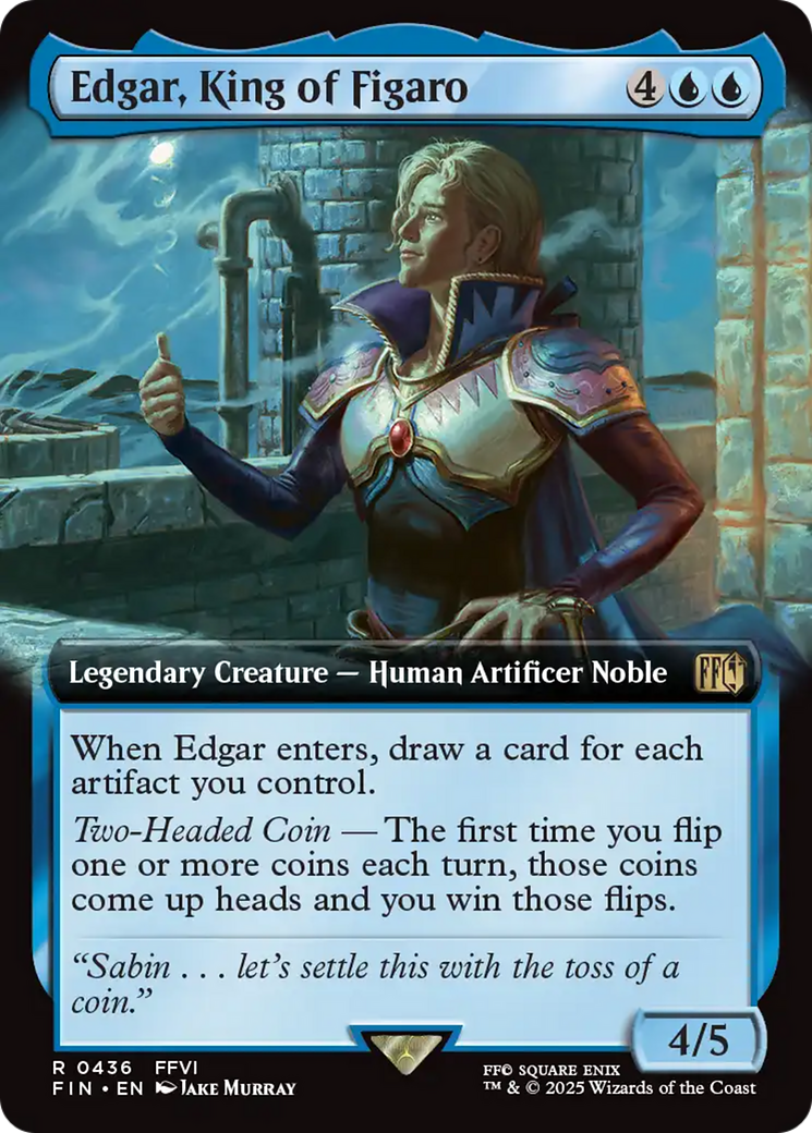 Edgar, King of Figaro (Extended Art) [FINAL FANTASY] | Exor Games Bridgewater