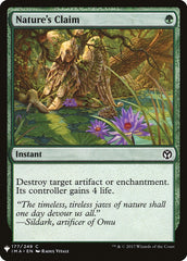 Nature's Claim [Mystery Booster] | Exor Games Bridgewater