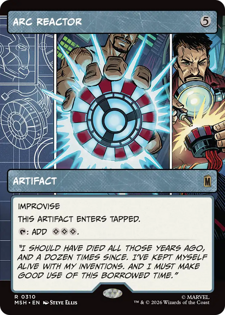 Arc Reactor (Borderless) [Marvel Super Heroes] | Exor Games Bridgewater