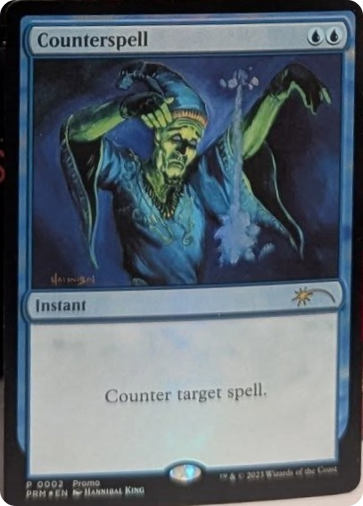 Counterspell (Graphic Novel Insert) [Media Promos] | Exor Games Bridgewater