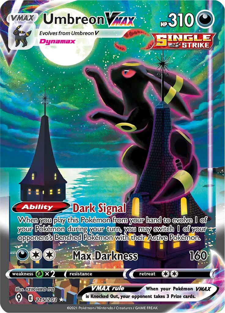 Umbreon VMAX (215/203) [Sword & Shield: Evolving Skies] | Exor Games Bridgewater