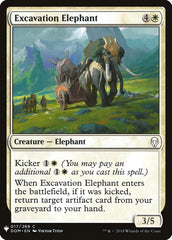 Excavation Elephant [Mystery Booster] | Exor Games Bridgewater