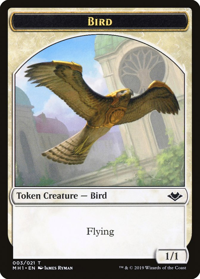 Bird Token [Modern Horizons Tokens] | Exor Games Bridgewater