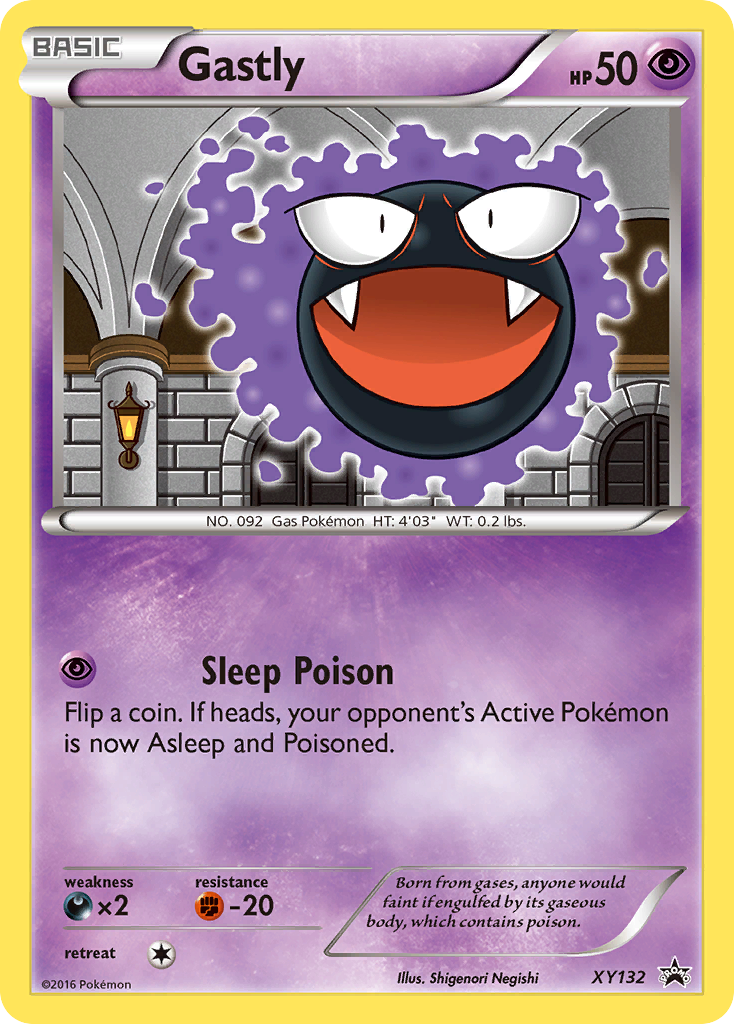 Gastly (XY132) [XY: Black Star Promos] | Exor Games Bridgewater