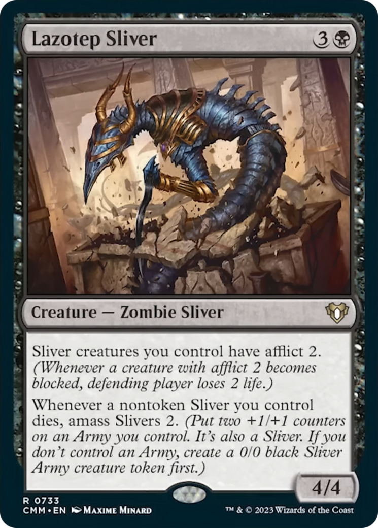 Lazotep Sliver [Commander Masters] | Exor Games Bridgewater