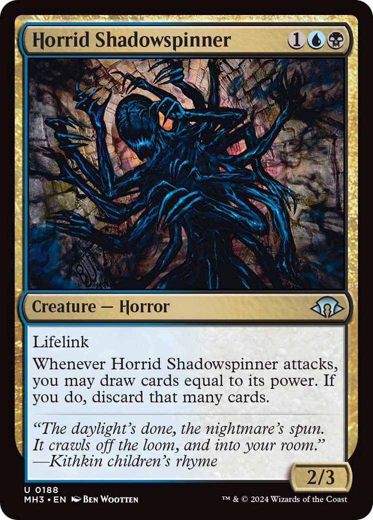 Horrid Shadowspinner [Modern Horizons 3] | Exor Games Bridgewater