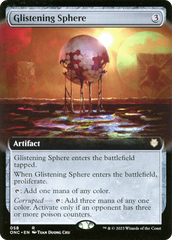 Glistening Sphere (Extended Art) [Phyrexia: All Will Be One Commander] | Exor Games Bridgewater