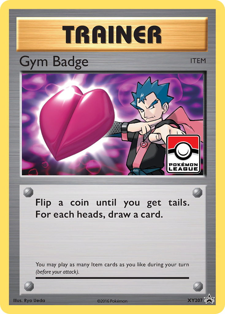 Gym Badge (XY207) (Koga) [XY: Black Star Promos] | Exor Games Bridgewater