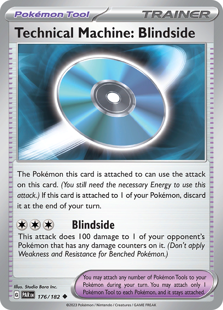 Technical Machine: Blindside (176/182) [Scarlet & Violet: Paradox Rift] | Exor Games Bridgewater