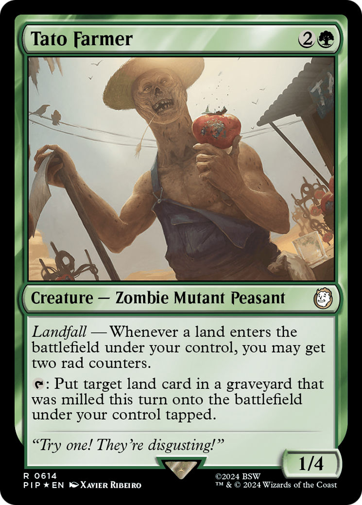 Tato Farmer (Surge Foil) [Fallout] | Exor Games Bridgewater