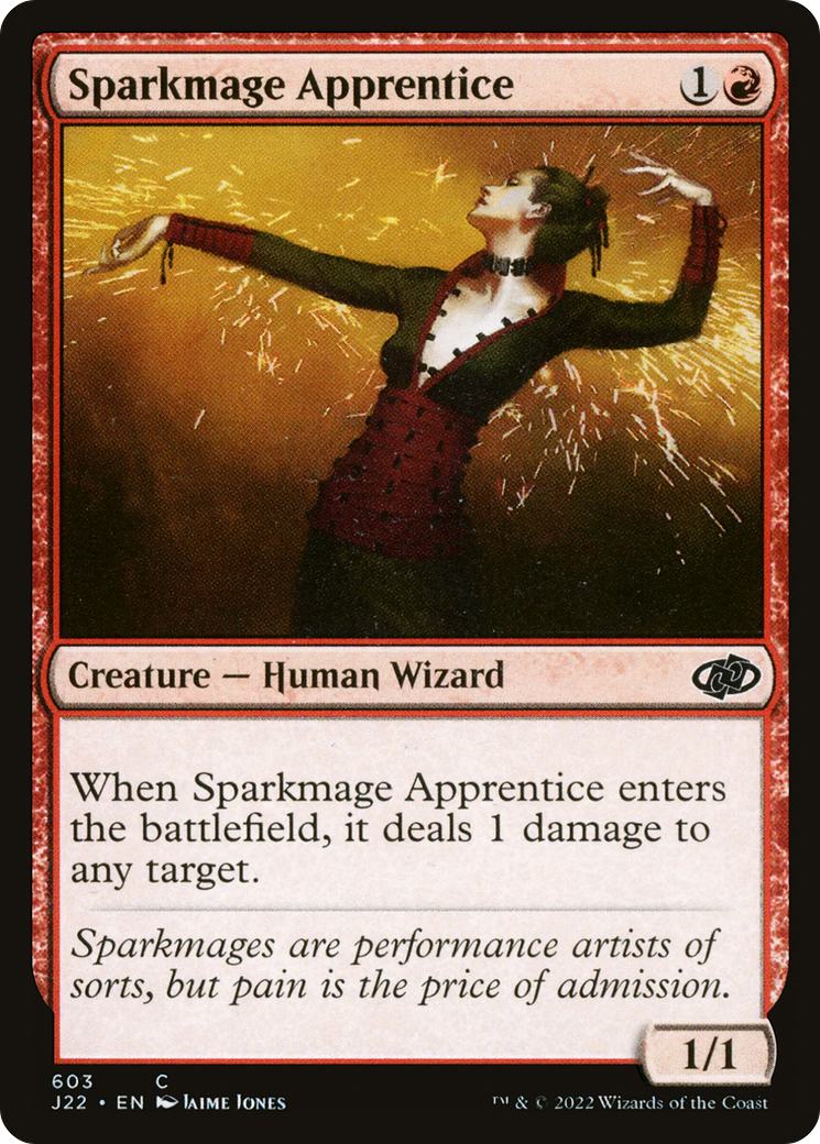 Sparkmage Apprentice [Jumpstart 2022] | Exor Games Bridgewater
