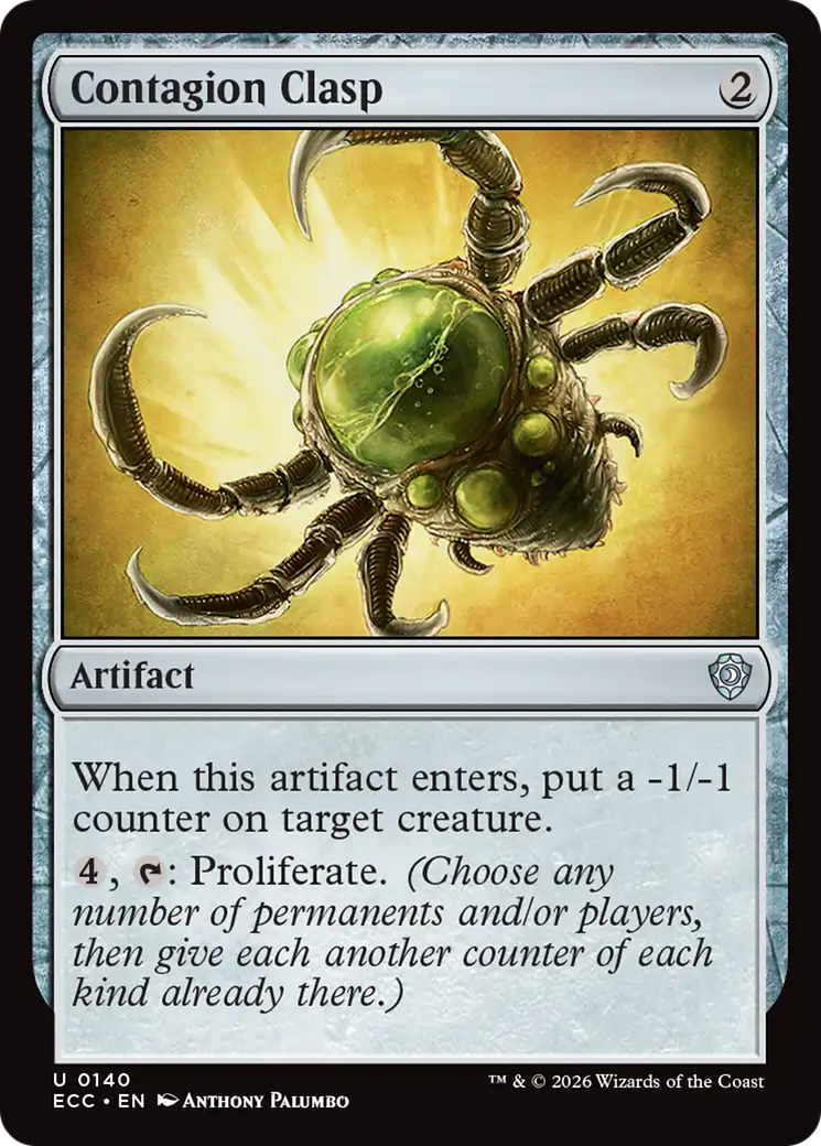 Contagion Clasp [Lorwyn Eclipsed Commander] | Exor Games Bridgewater