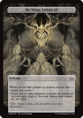 My Wings Enfold All (Full Art) [Duskmourn: Archenemy] | Exor Games Bridgewater