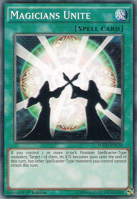 Magicians Unite [YGLD-ENC30] Common | Exor Games Bridgewater