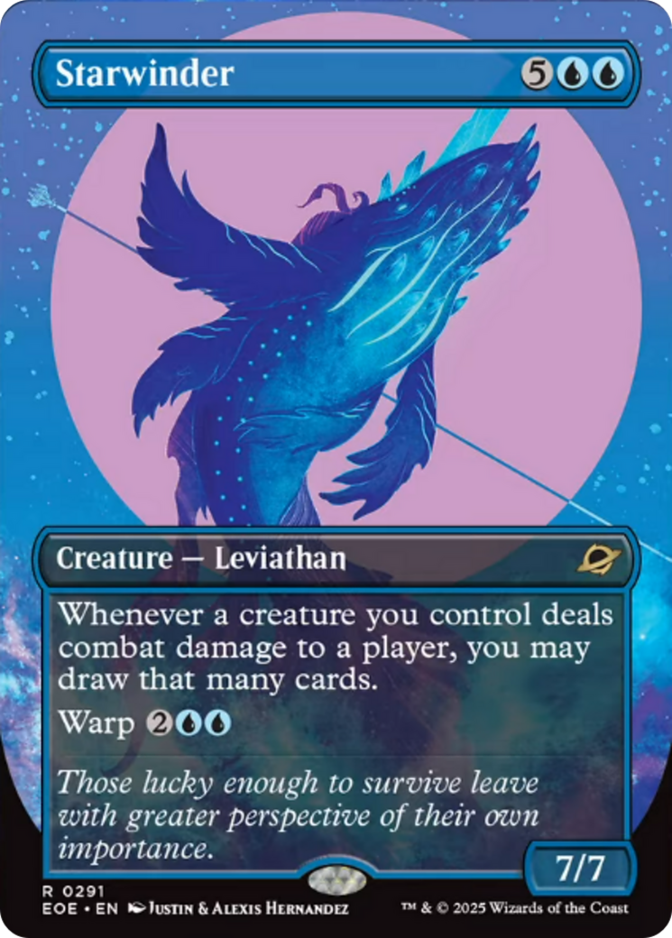 Starwinder (0291) (Borderless) [Edge of Eternities] | Exor Games Bridgewater