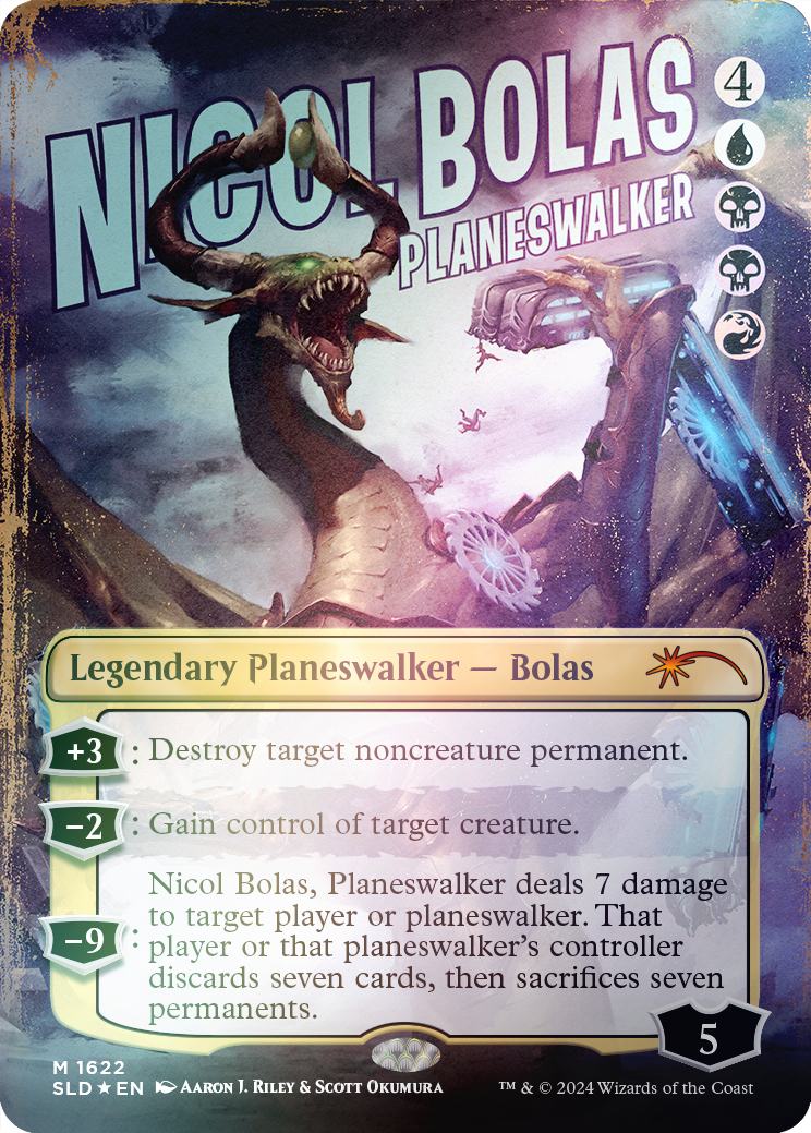 Nicol Bolas, Planeswalker (Rainbow Foil) [Secret Lair Drop Series] | Exor Games Bridgewater