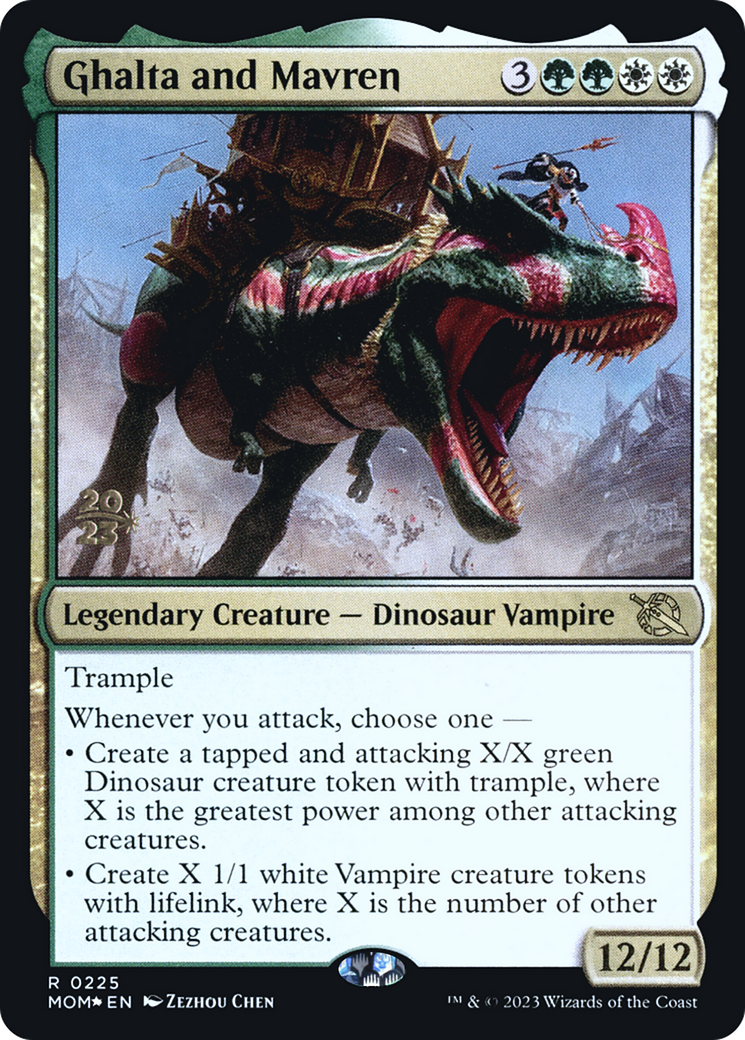 Ghalta and Mavren [March of the Machine Prerelease Promos] | Exor Games Bridgewater