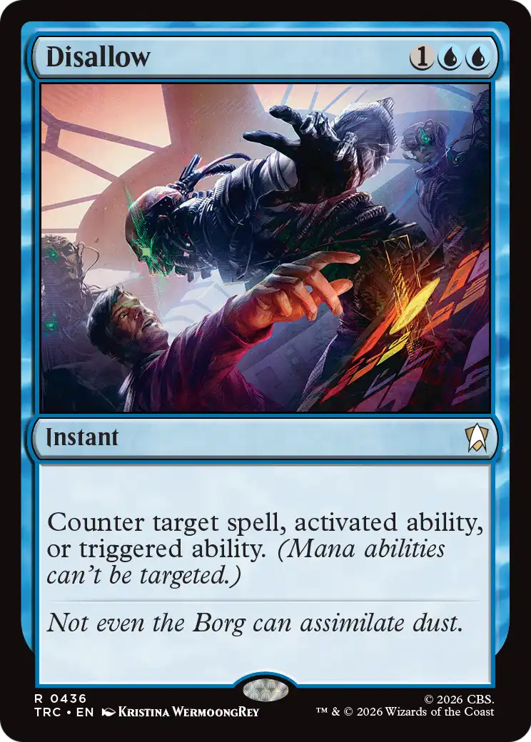 Disallow (Surge Foil) [Star Trek Commander] | Exor Games Bridgewater
