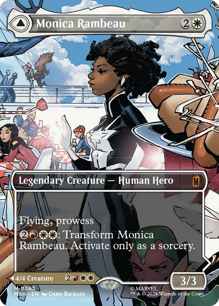 Monica Rambeau (Borderless) (0345) [Marvel Super Heroes] | Exor Games Bridgewater