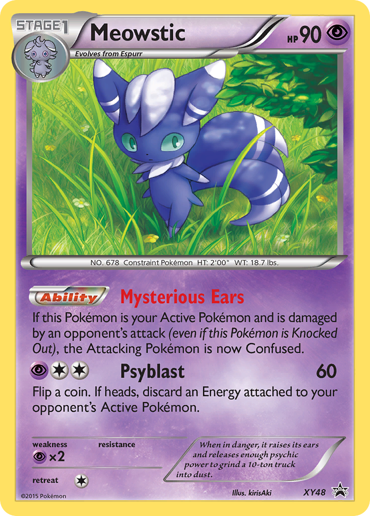 Meowstic (XY48) [XY: Black Star Promos] | Exor Games Bridgewater