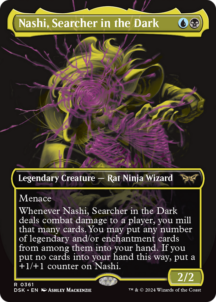 Nashi, Searcher in the Dark (Showcase) [Duskmourn: House of Horror] | Exor Games Bridgewater