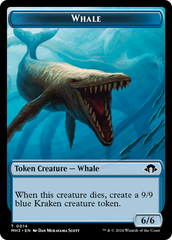 Whale // Energy Reserve Double-Sided Token [Modern Horizons 3 Tokens] | Exor Games Bridgewater