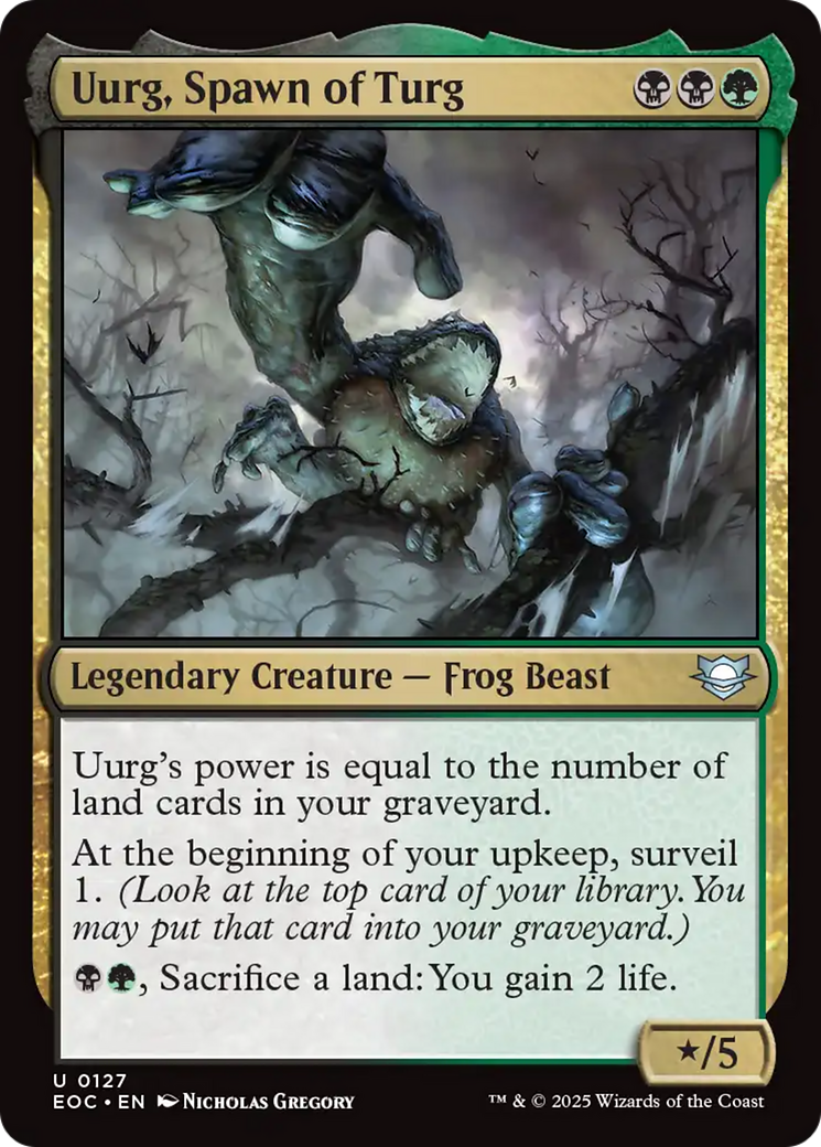 Uurg, Spawn of Turg [Edge of Eternities Commander] | Exor Games Bridgewater