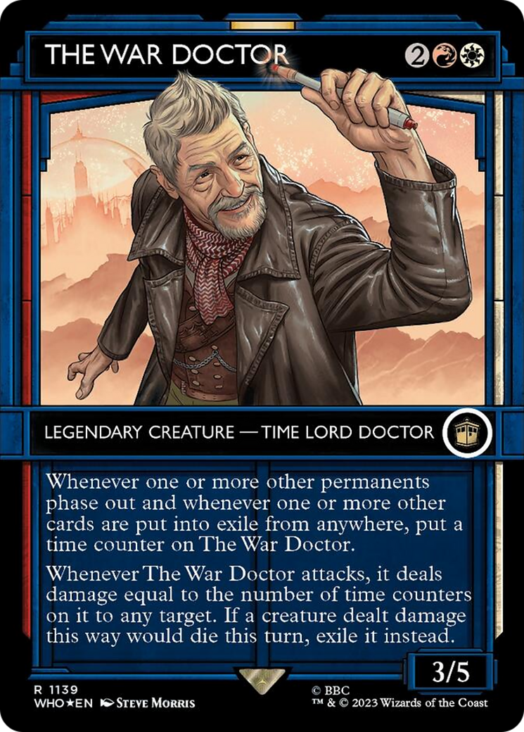 The War Doctor (Showcase) (Surge Foil) [Doctor Who] | Exor Games Bridgewater
