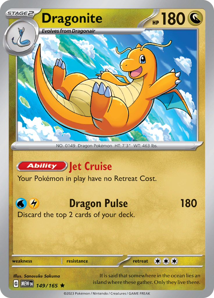 Dragonite (149/165) [Scarlet & Violet 151] | Exor Games Bridgewater