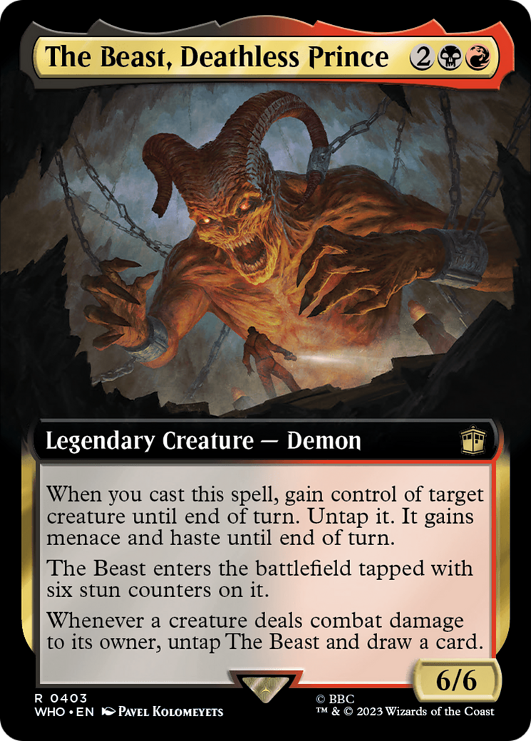 The Beast, Deathless Prince (Extended Art) [Doctor Who] | Exor Games Bridgewater