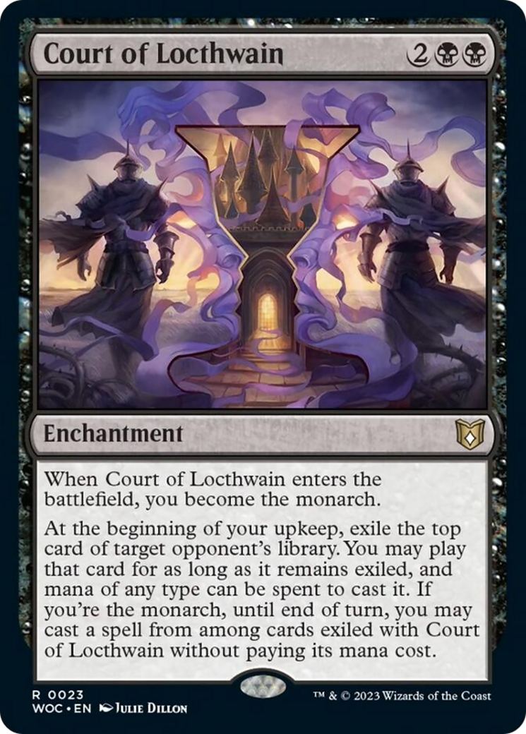 Court of Locthwain [Wilds of Eldraine Commander] | Exor Games Bridgewater