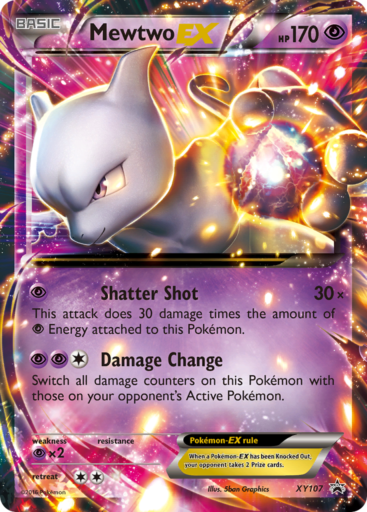 Mewtwo EX (XY107) [XY: Black Star Promos] | Exor Games Bridgewater