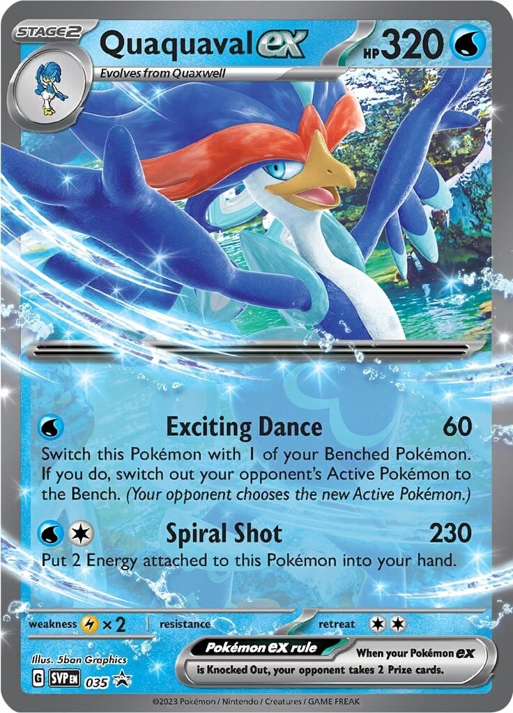 Quaquaval ex (035) [Scarlet & Violet: Black Star Promos] | Exor Games Bridgewater