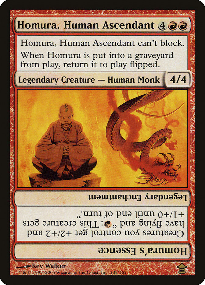 Homura, Human Ascendant // Homura's Essence [Saviors of Kamigawa] | Exor Games Bridgewater