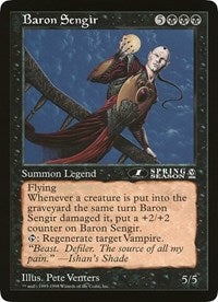 Baron Sengir (Oversized) [Oversize Cards] | Exor Games Bridgewater