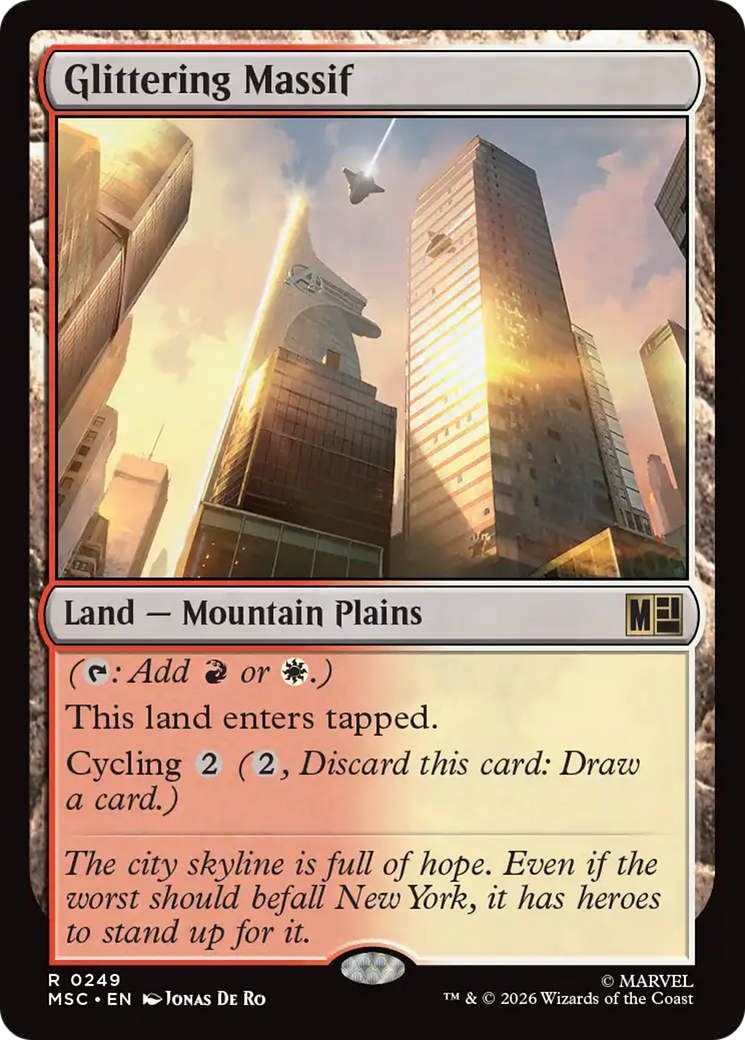 Glittering Massif [Marvel Super Heroes Commander] | Exor Games Bridgewater