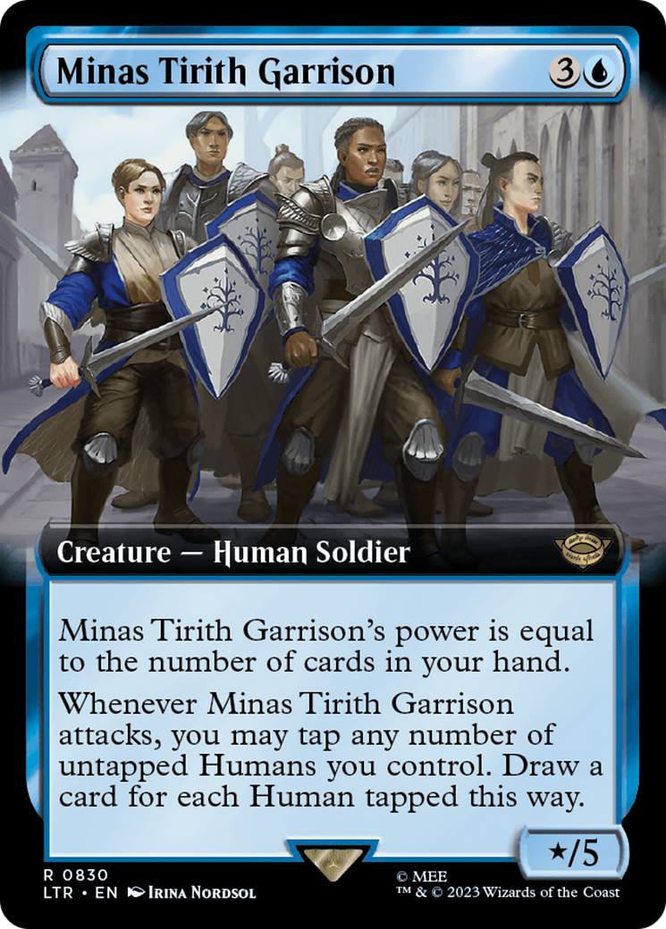 Minas Tirith Garrison (Extended Art) [The Lord of the Rings: Tales of Middle-Earth] | Exor Games Bridgewater