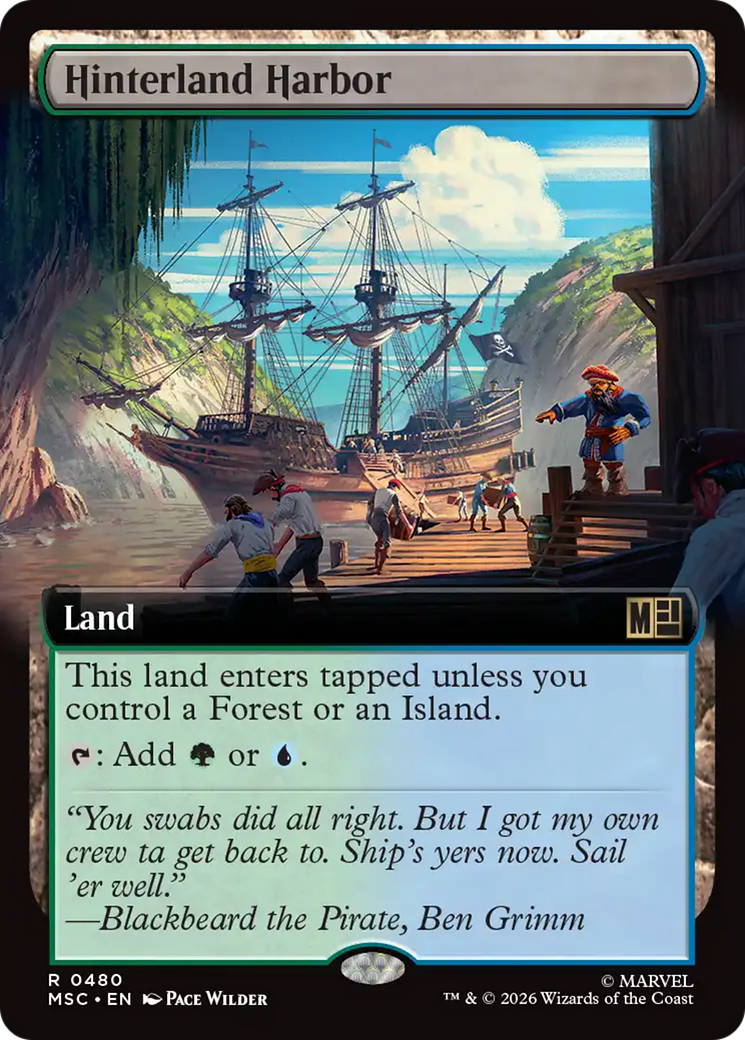 Hinterland Harbor (Extended Art) [Marvel Super Heroes Commander] | Exor Games Bridgewater