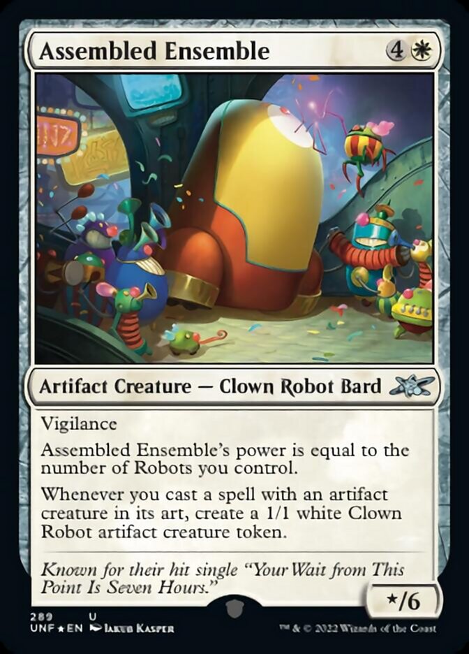 Assembled Ensemble (Galaxy Foil) [Unfinity] | Exor Games Bridgewater